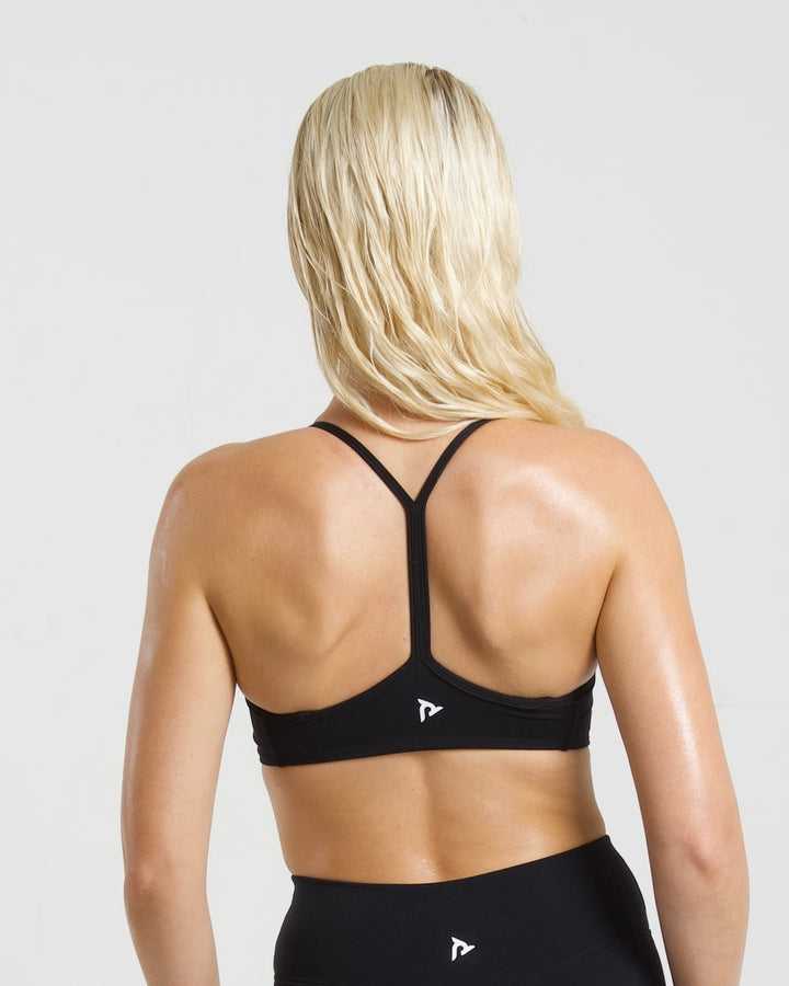 Aura yoga bra- Black