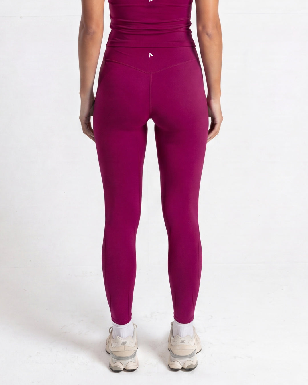 Aura Yoga Leggings- Cherry
