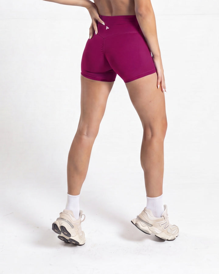 Aura Classic Shorts- Cherry