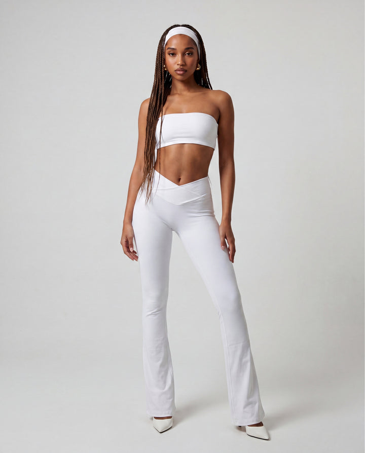 Aura Bandeau Bra- White