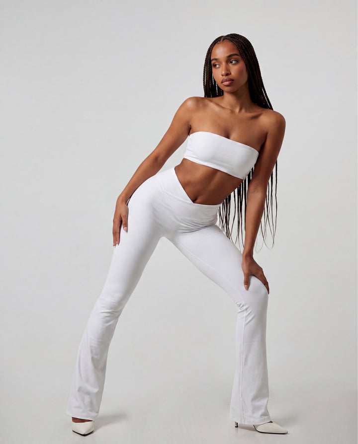 Aura Bandeau Bra- White