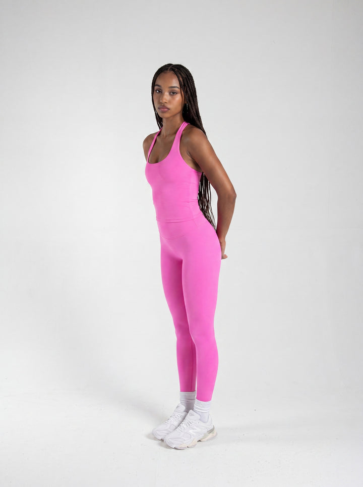 Aura Scoop Tank- Barbie