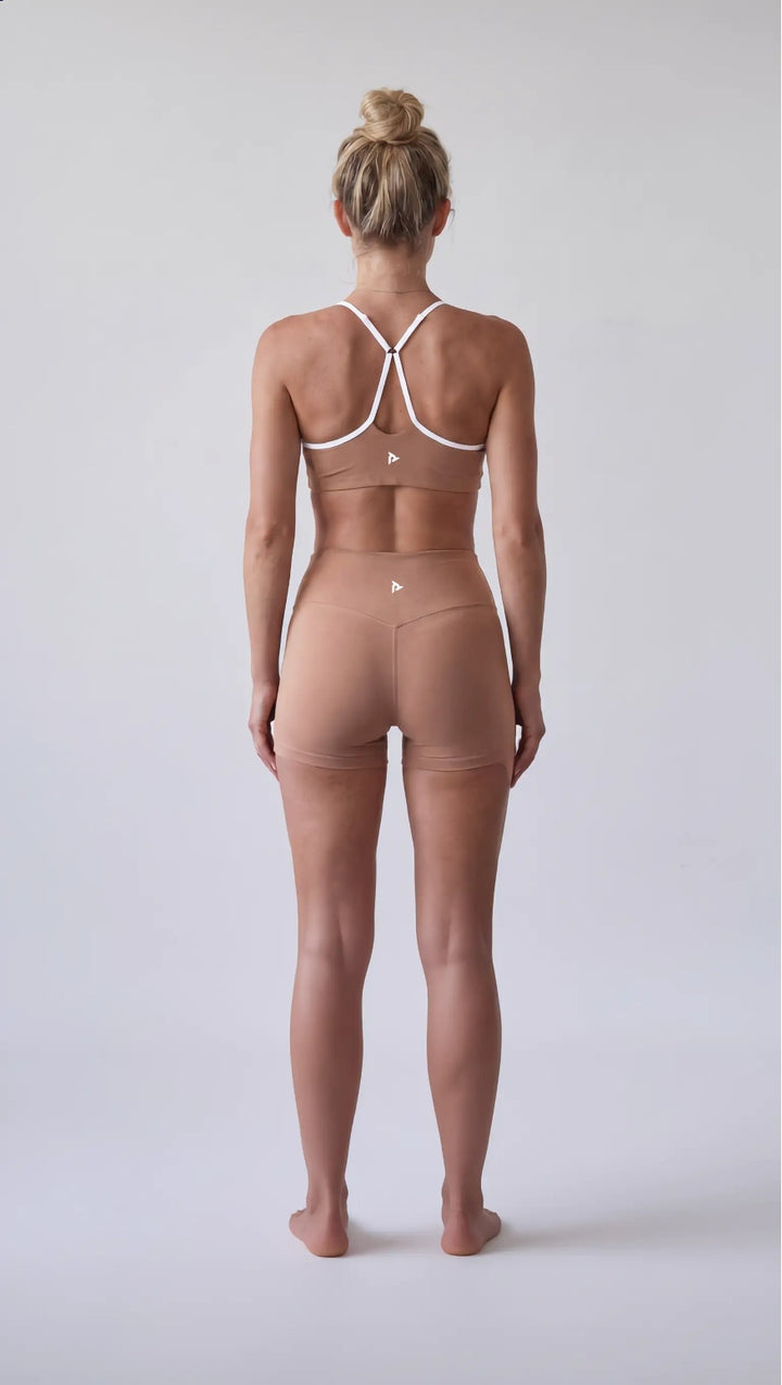 Sweetheart-Neck Sports Bra- Naked