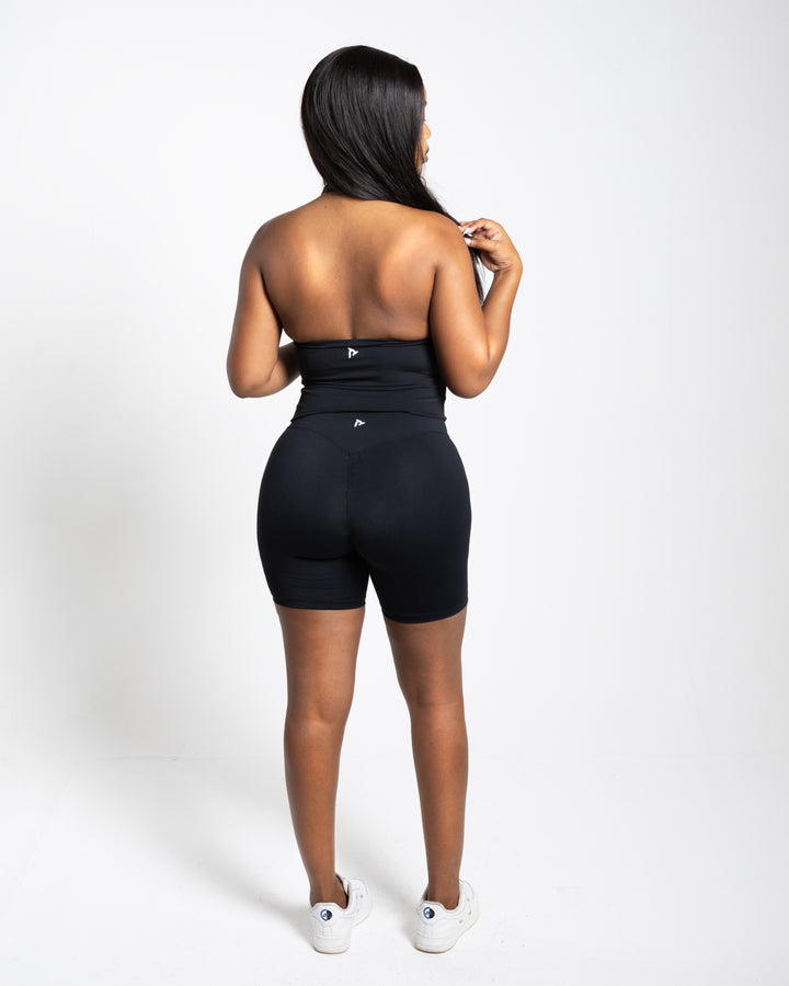 Aura Halter V-Tank- Black