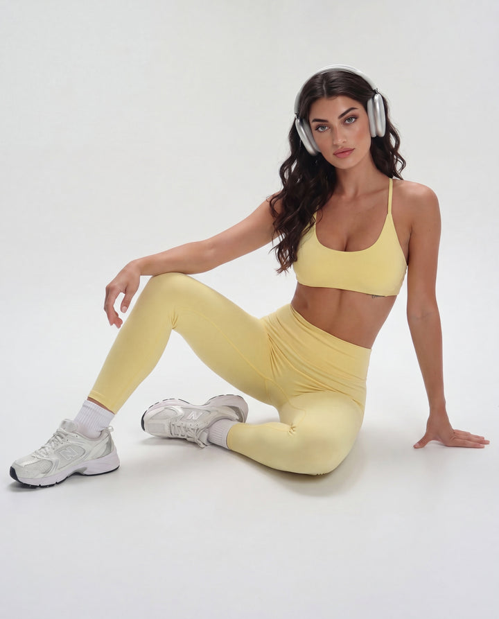 Aura Yoga Leggings- Butter